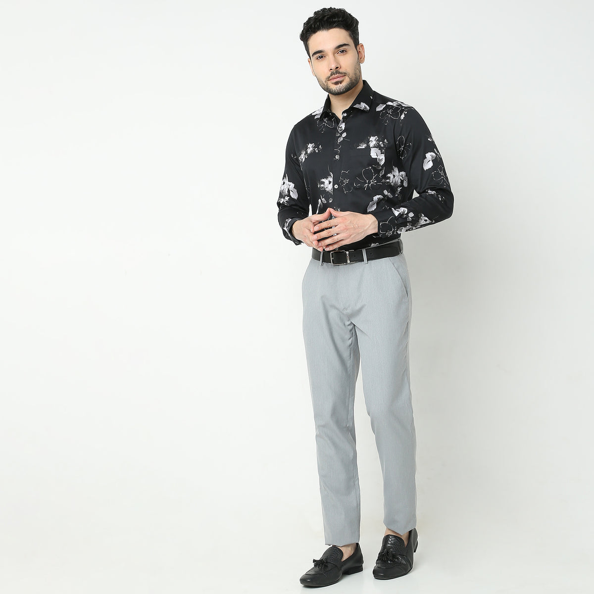 Slim Fit Printed Shirt