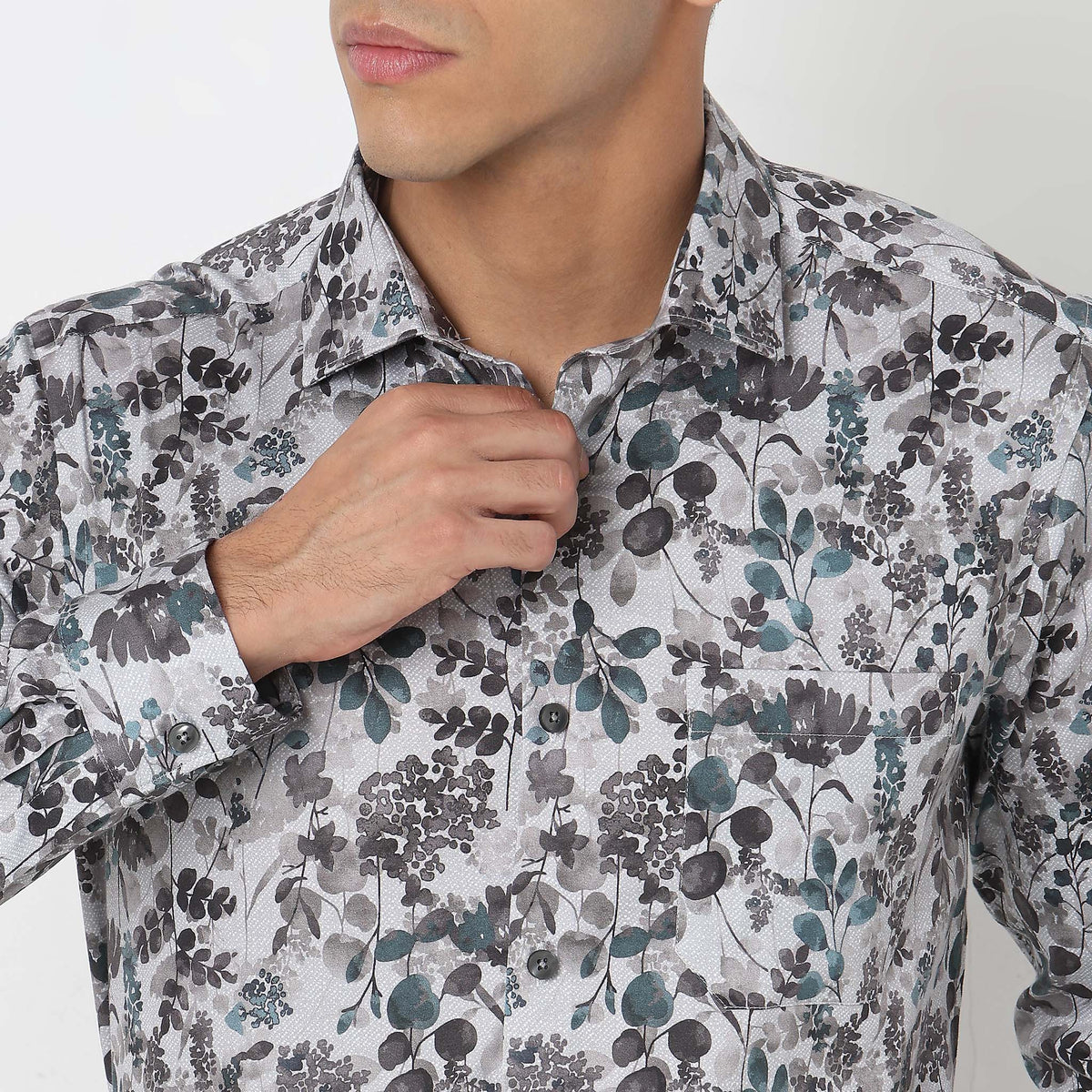 Slim Fit Printed Shirt