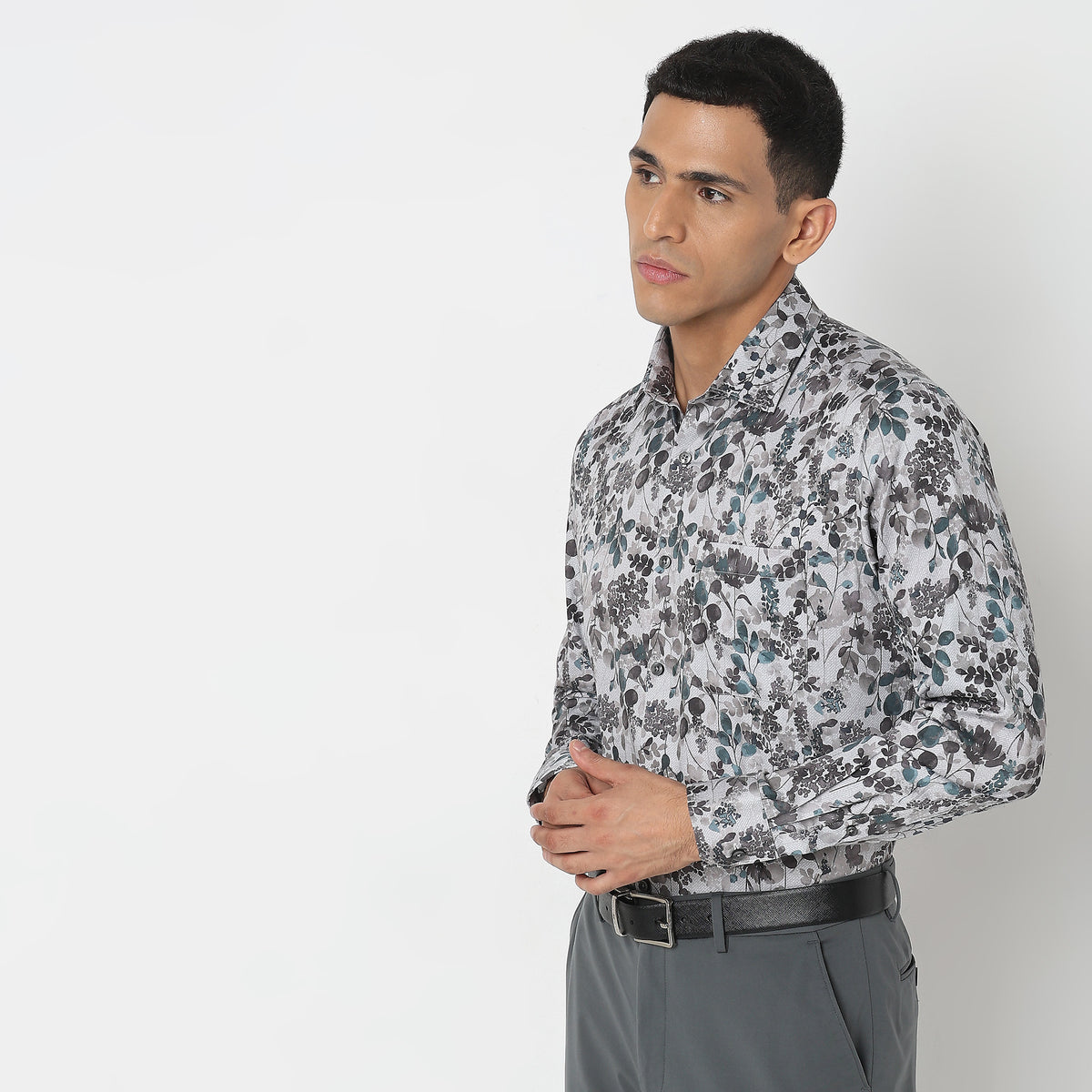 Slim Fit Printed Shirt