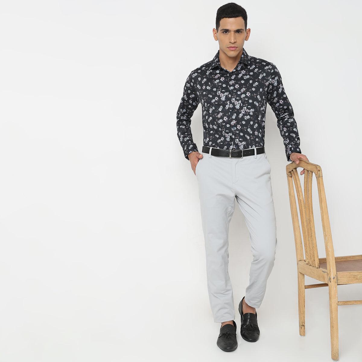 Slim Fit Printed Shirt