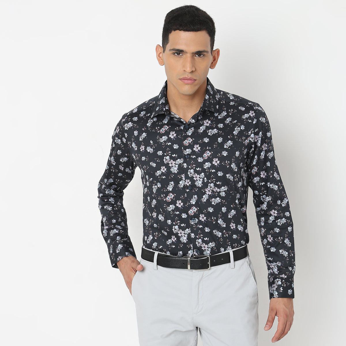 Slim Fit Printed Shirt