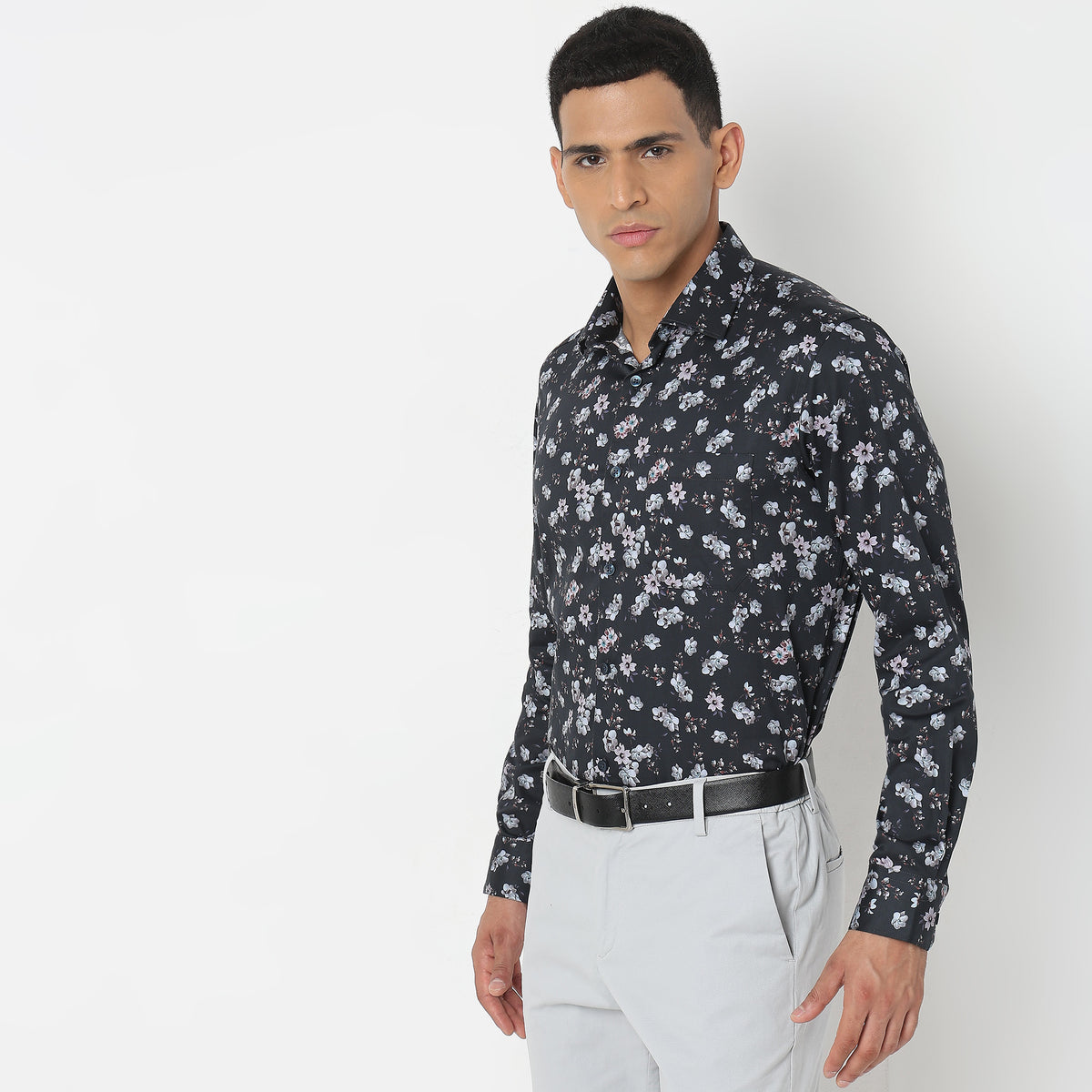 Slim Fit Printed Shirt