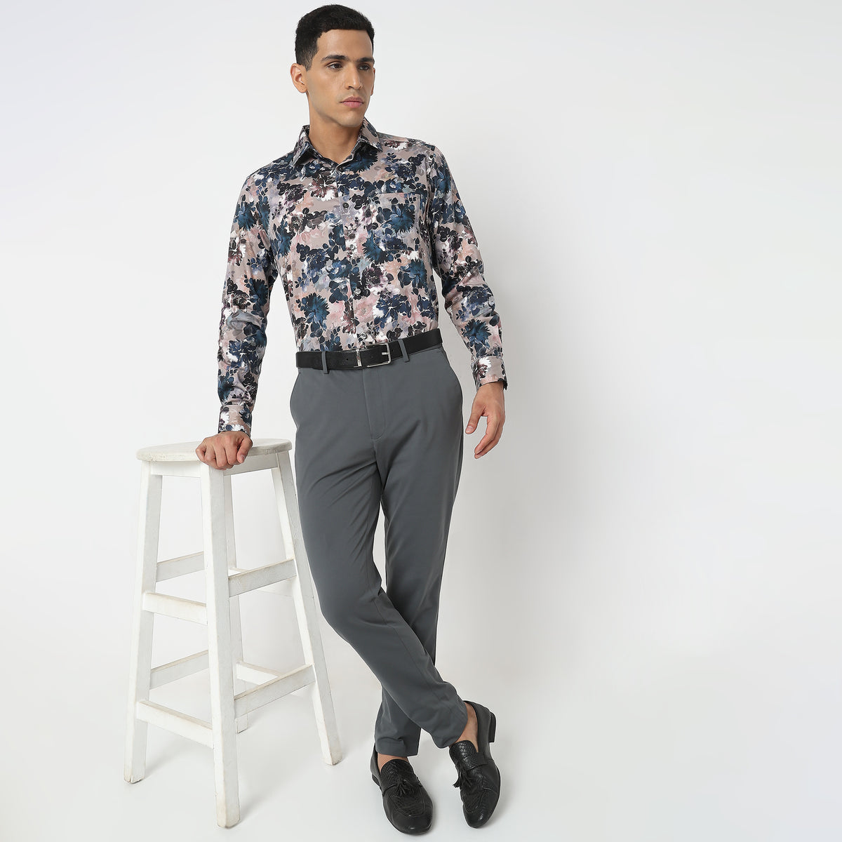 Slim Fit Printed Shirt