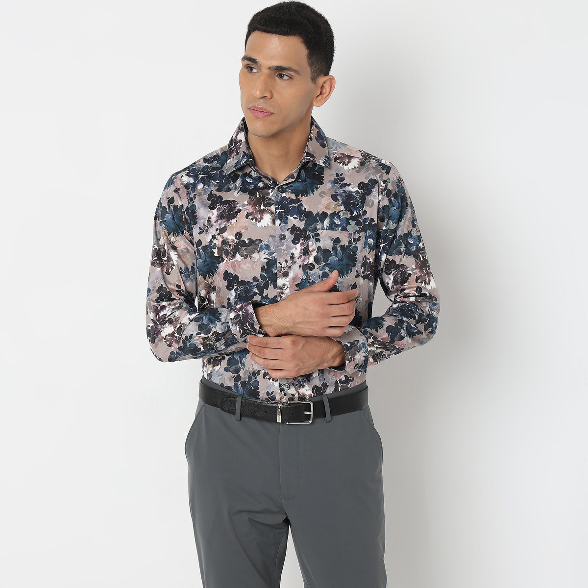 Slim Fit Printed Shirt