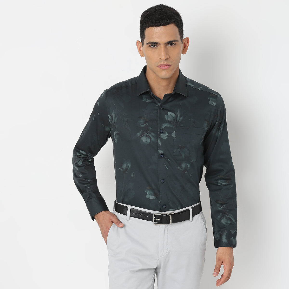 Slim Fit Printed Shirt