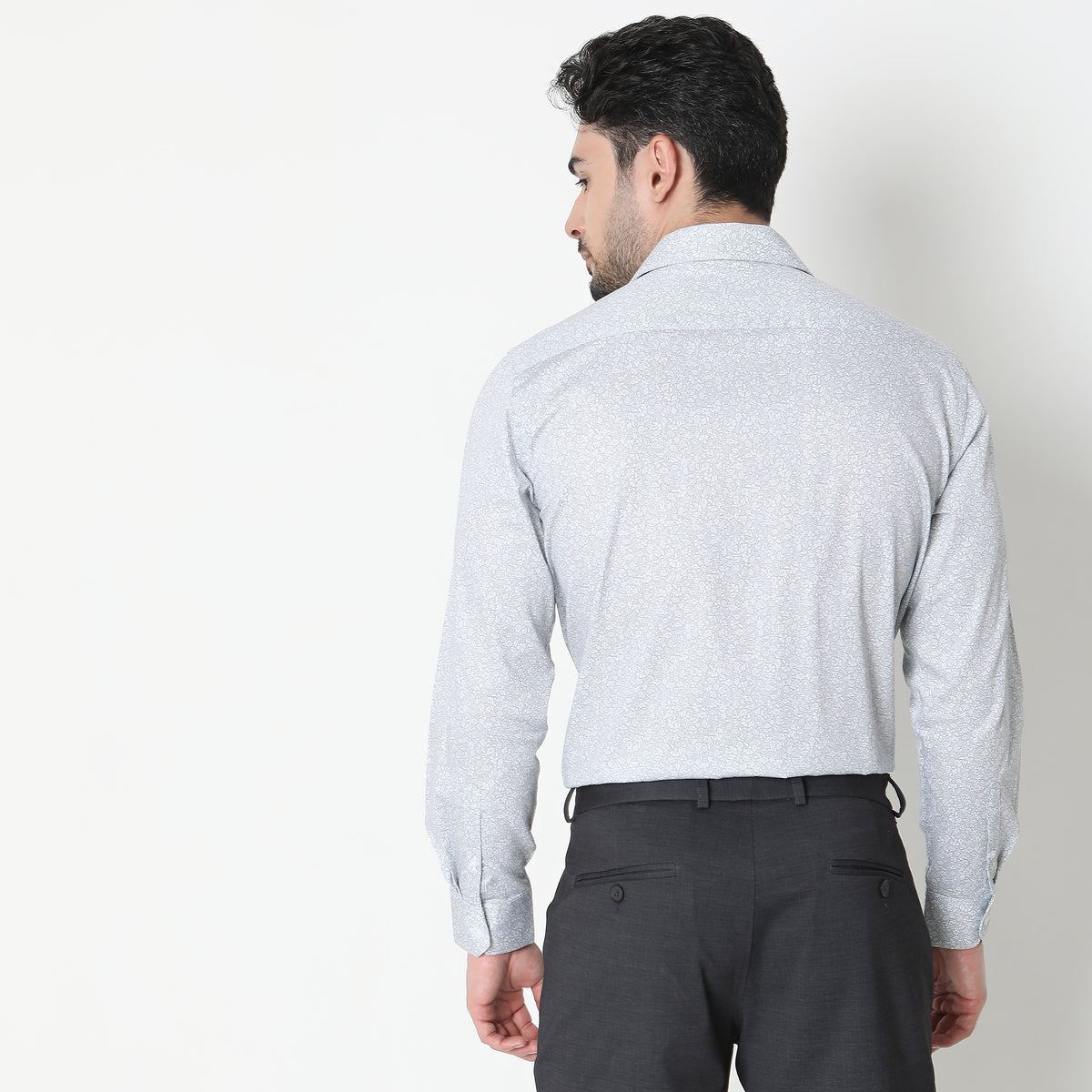 Regular Fit Solid Shirt