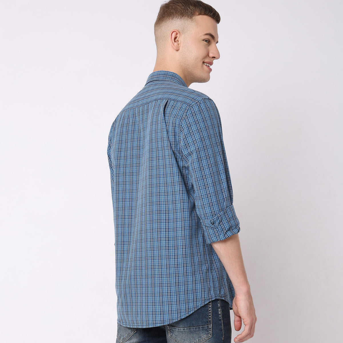 Regular Fit Checkered Shirt