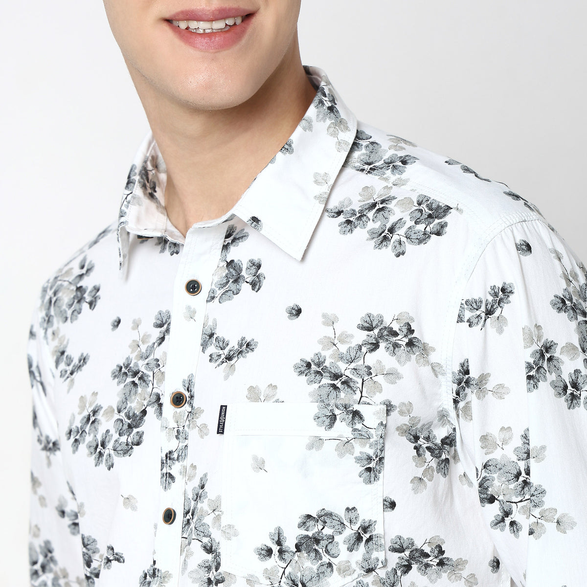 Slim Fit Printed Shirt