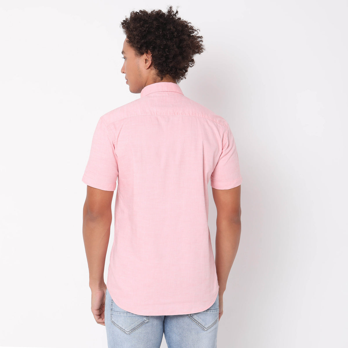 Regular Fit Solid Shirt