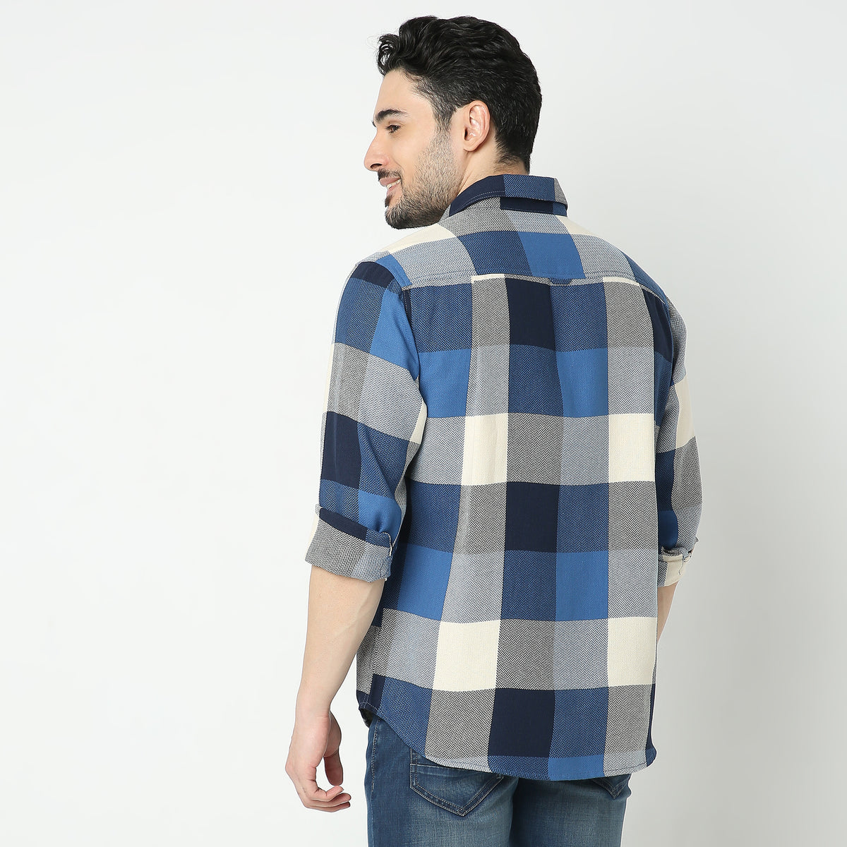 Regular Fit Checkered Shirt