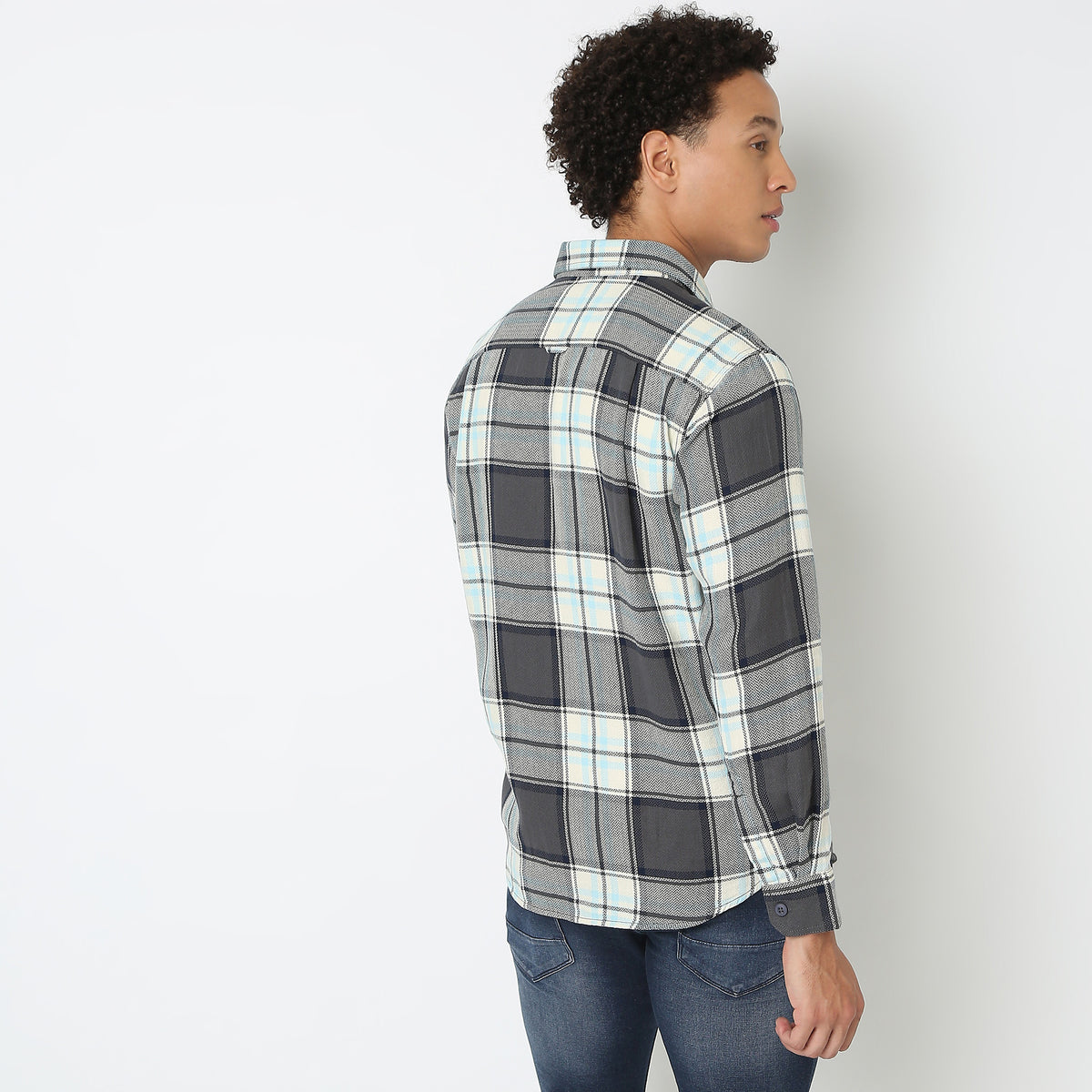 Regular Fit Checkered Shirt