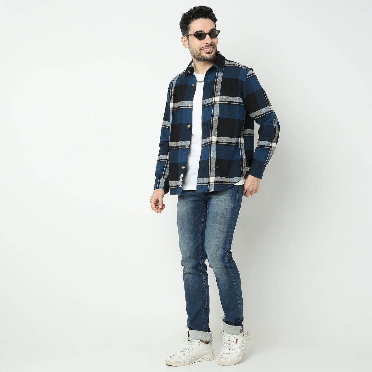 Regular Fit Checkered Shirt