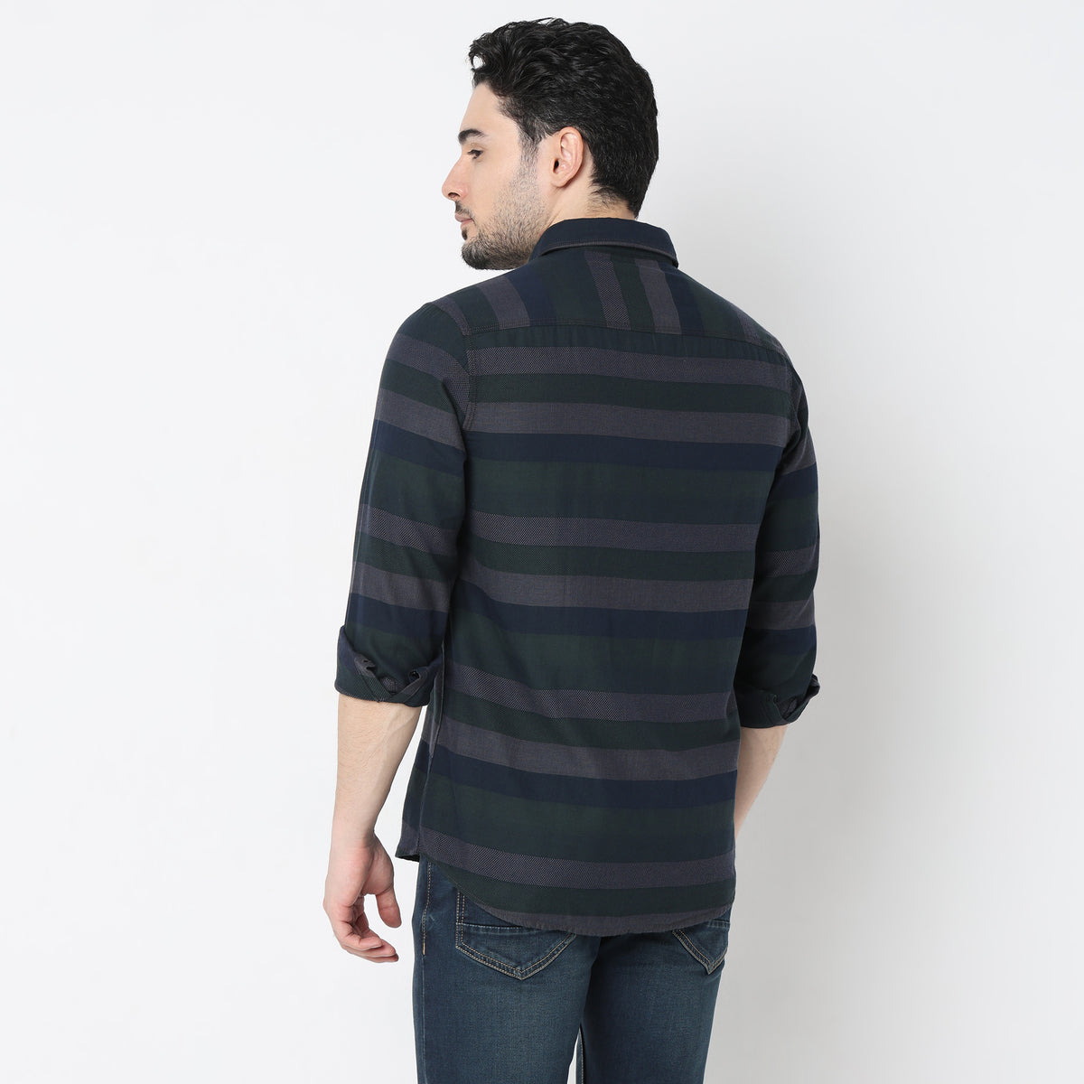 Slim Fit Striped Shirt