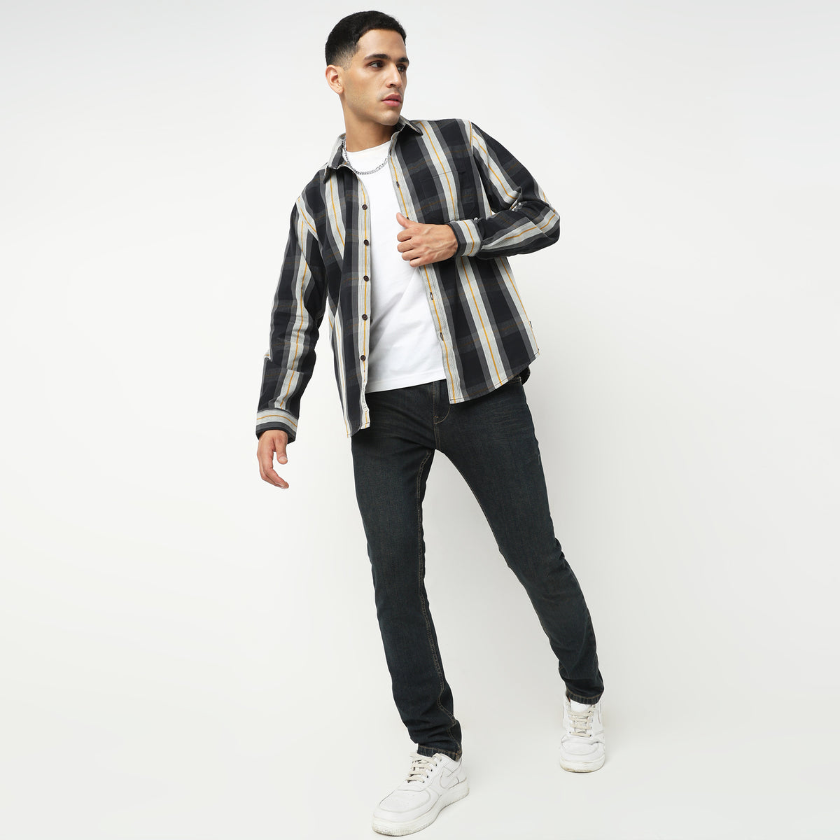 Regular Fit Checkered Shirt