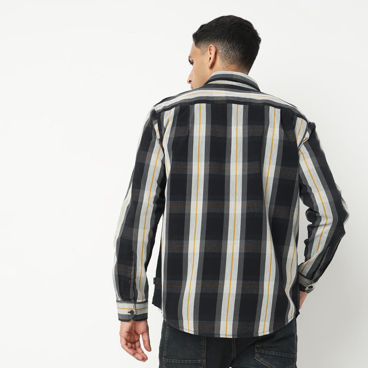 Regular Fit Checkered Shirt