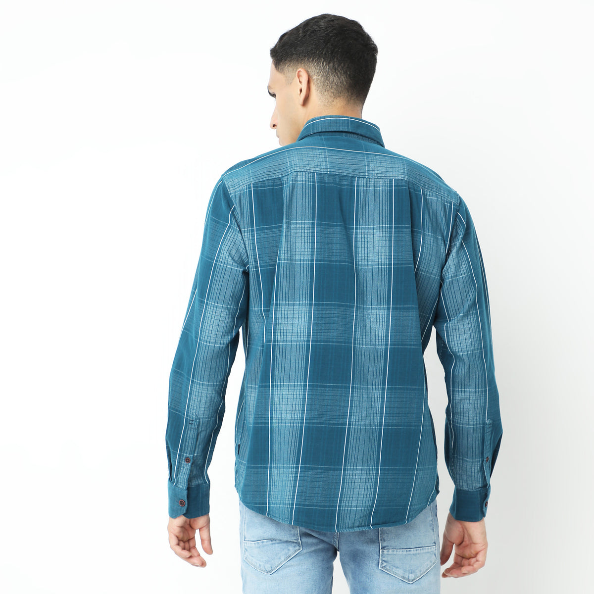 Regular Fit Checkered Shirt