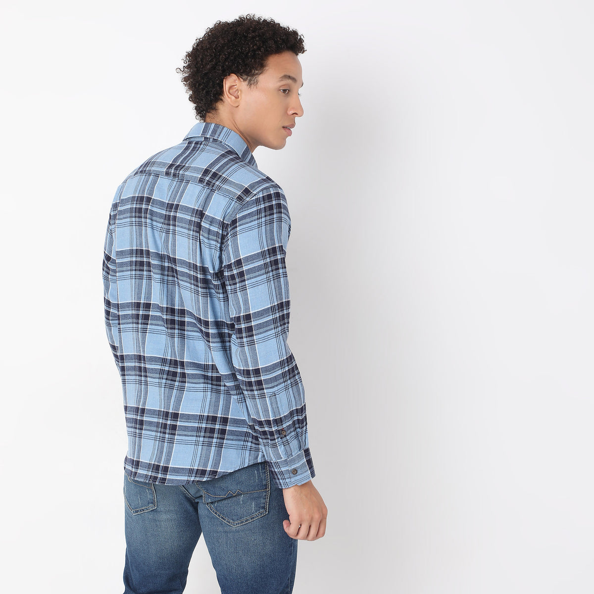 Regular Fit Checkered Shirt