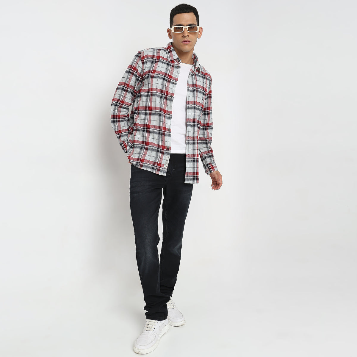 Regular Fit Checkered Shirt