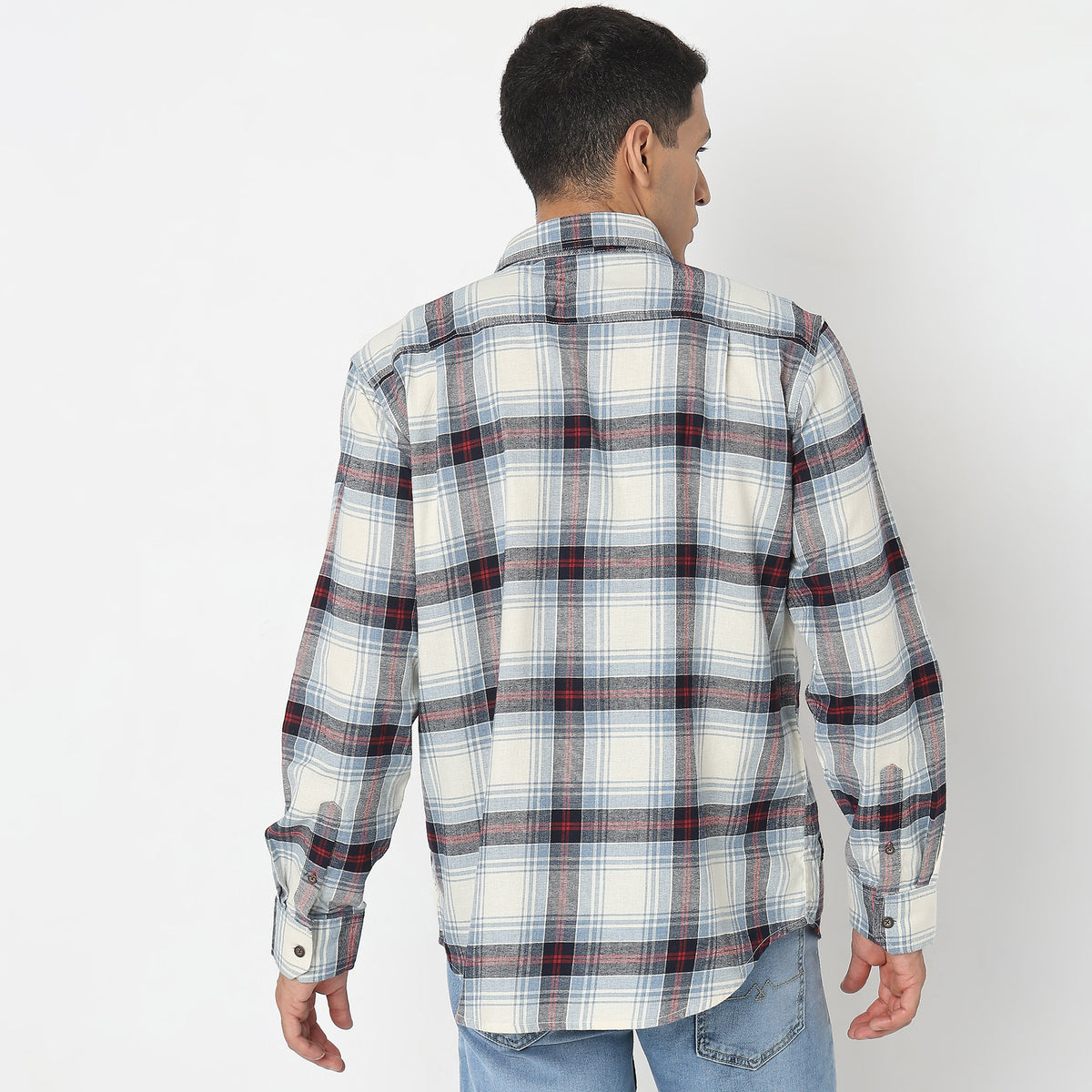 Regular Fit Checkered Shirt