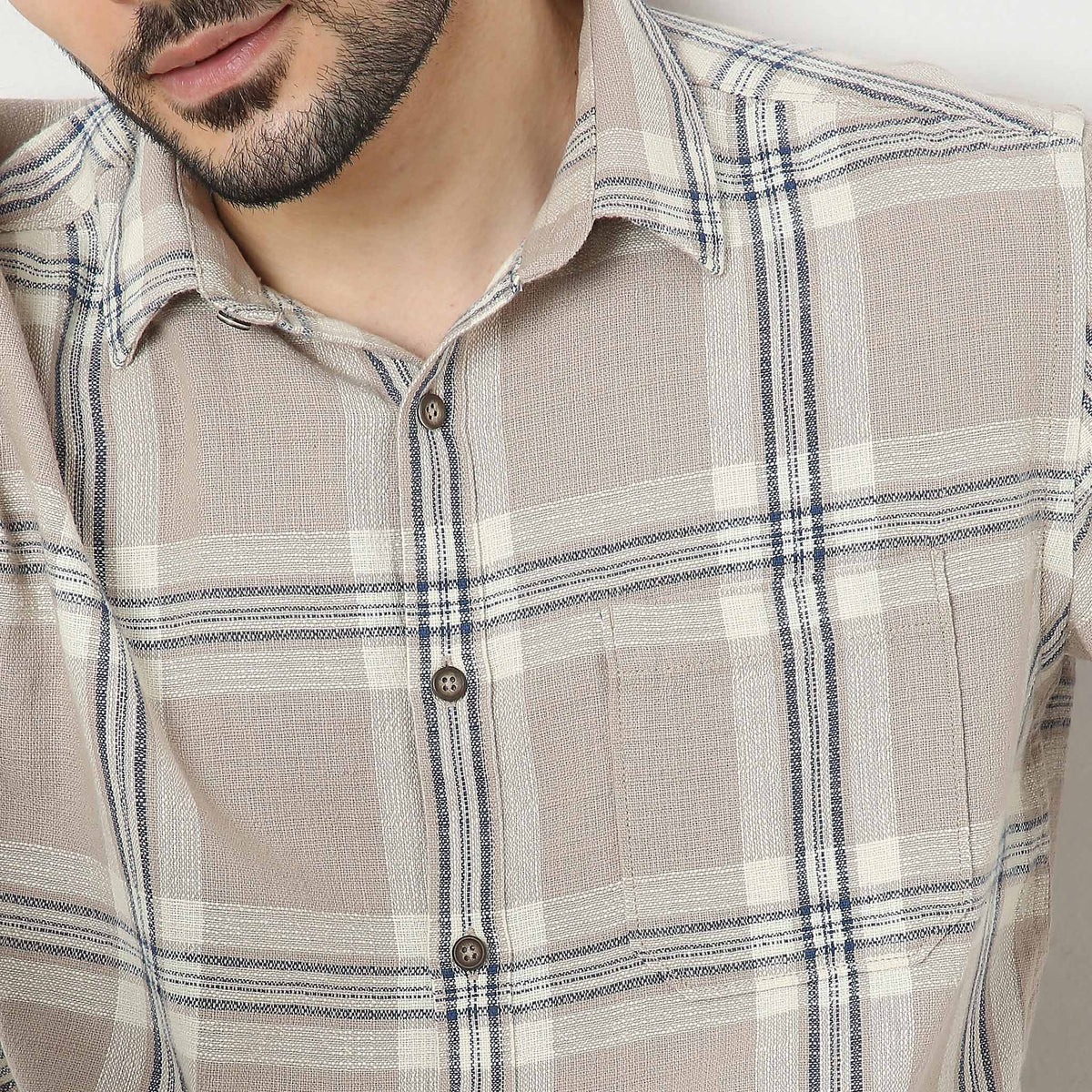 Regular Fit Checkered Shirt