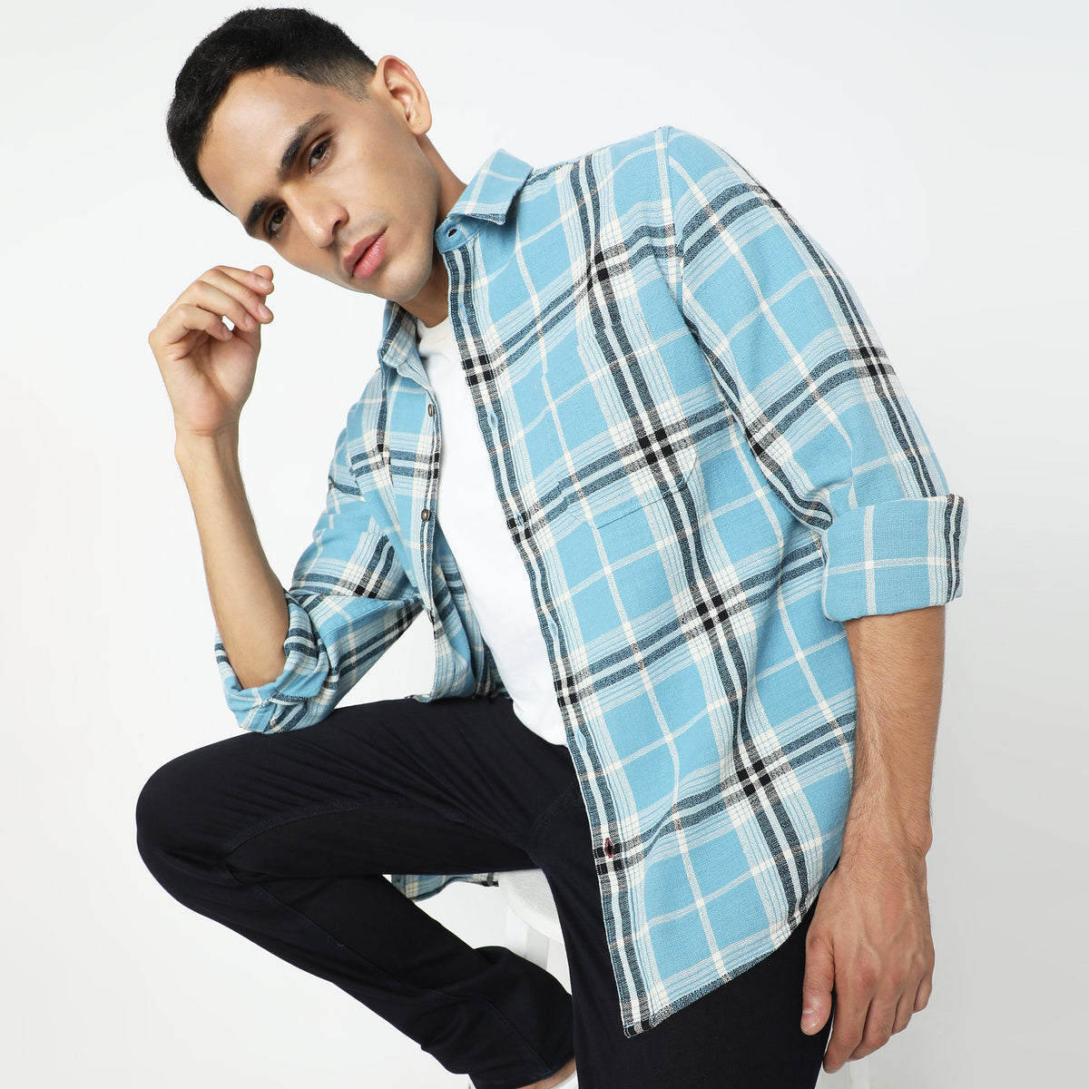 Regular Fit Checkered Shirt