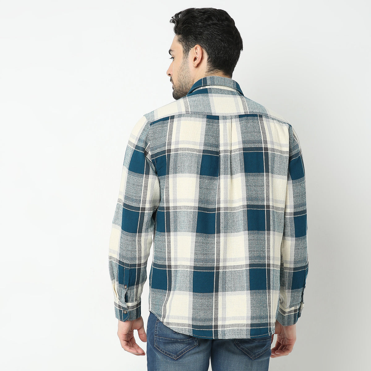 Regular Fit Checkered Shirt