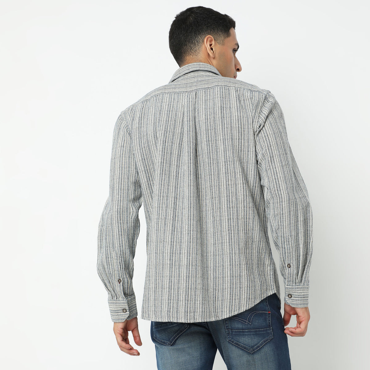 Regular Fit Striped Shirt