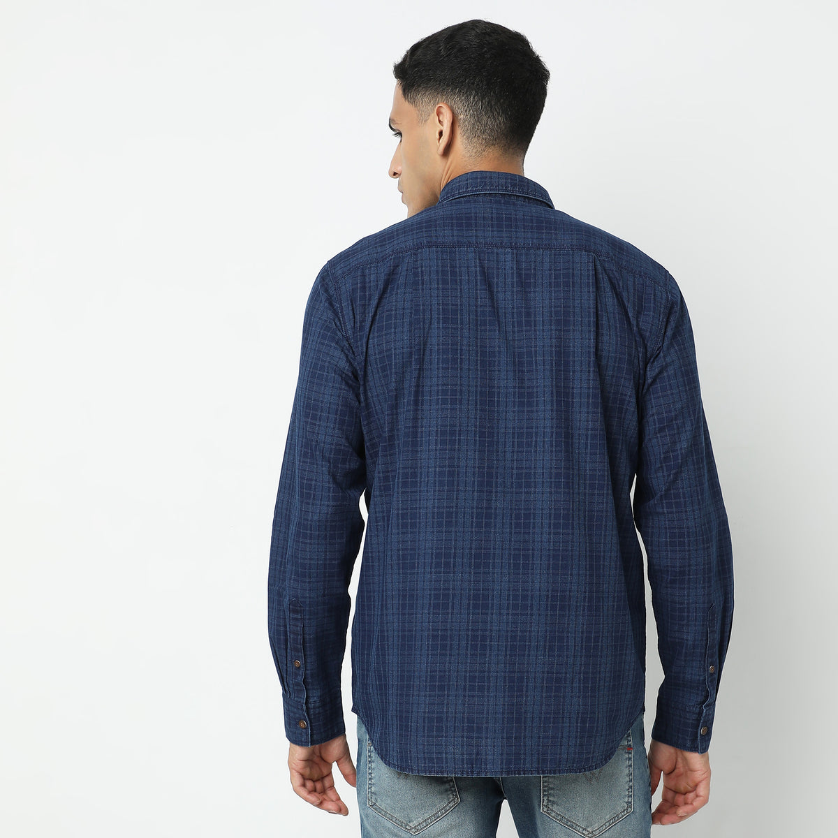 Regular Fit Checkered Shirt