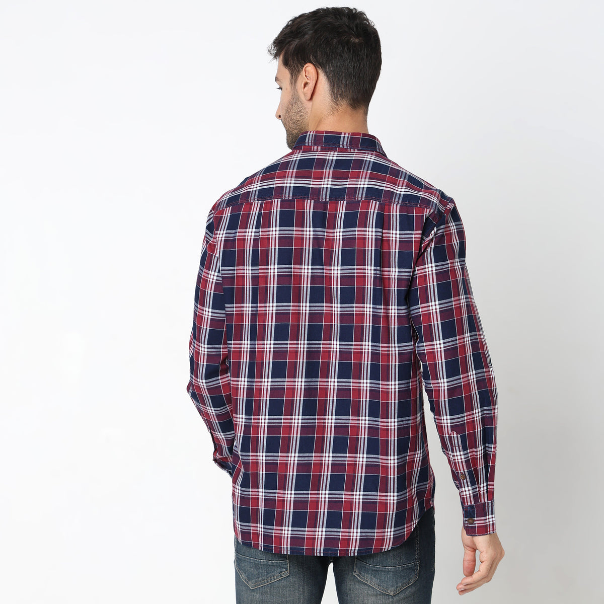 Regular Fit Checkered Shirt