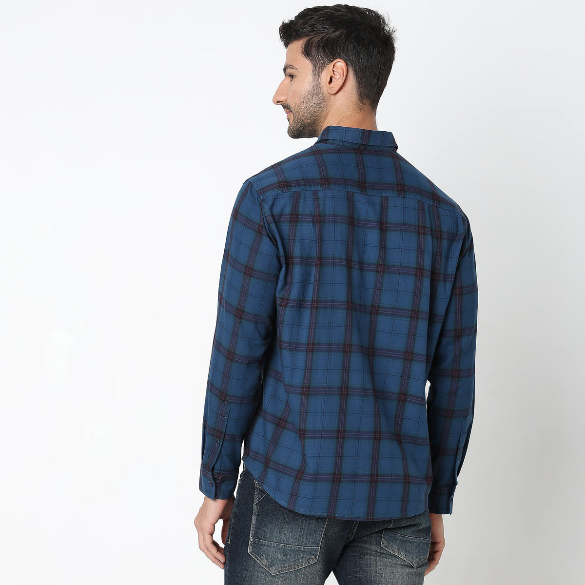 Regular Fit Checkered Shirt