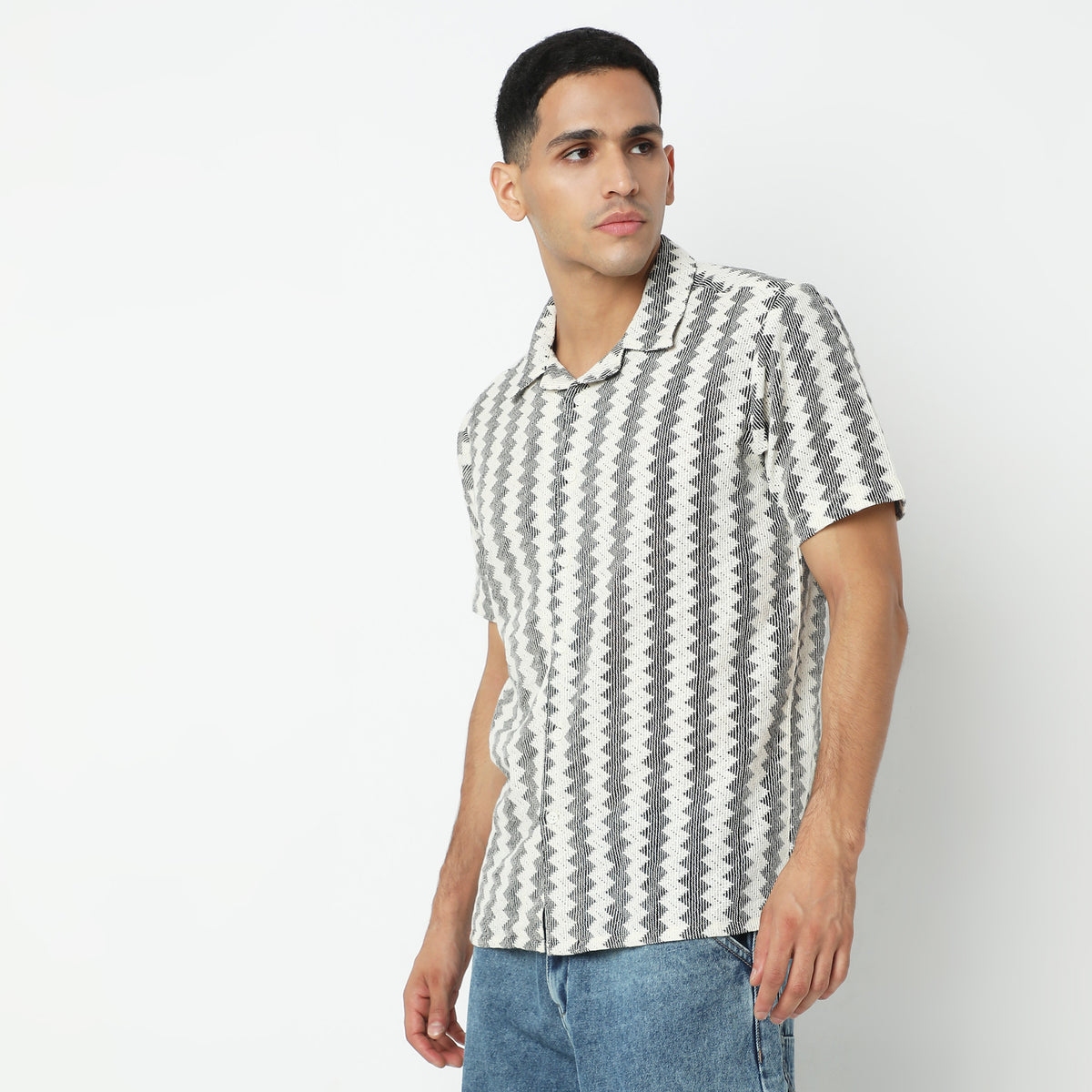 Regular Fit Striped Shirt