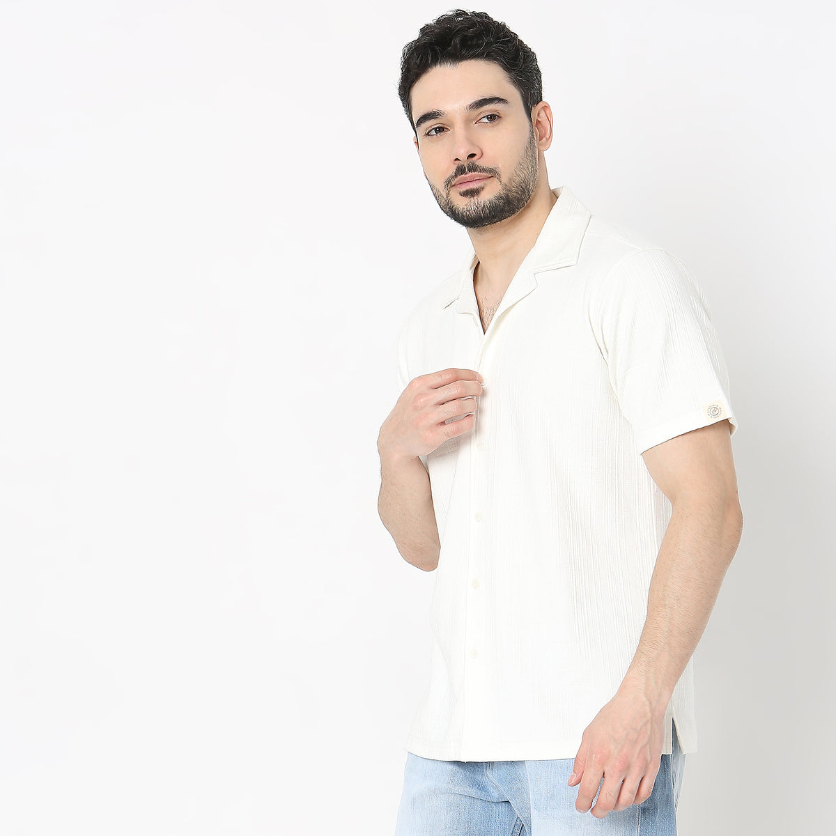 Regular Fit Structured Shirt