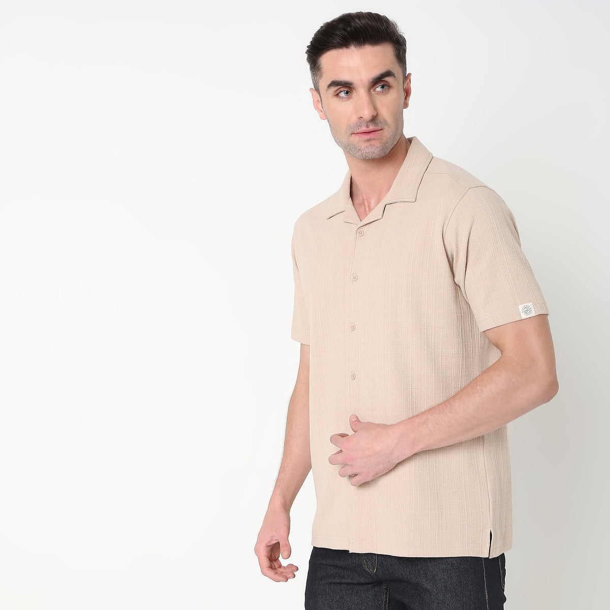 Regular Fit Structured Shirt