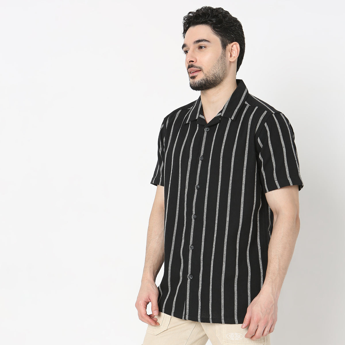 Regular Fit Striped Shirt