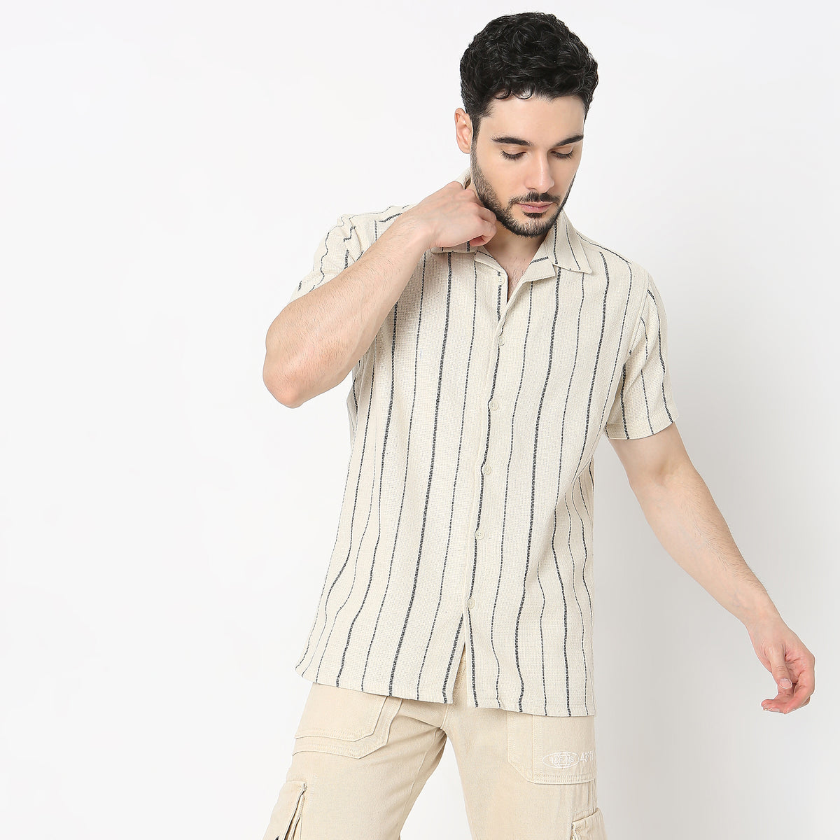 Regular Fit Striped Shirt