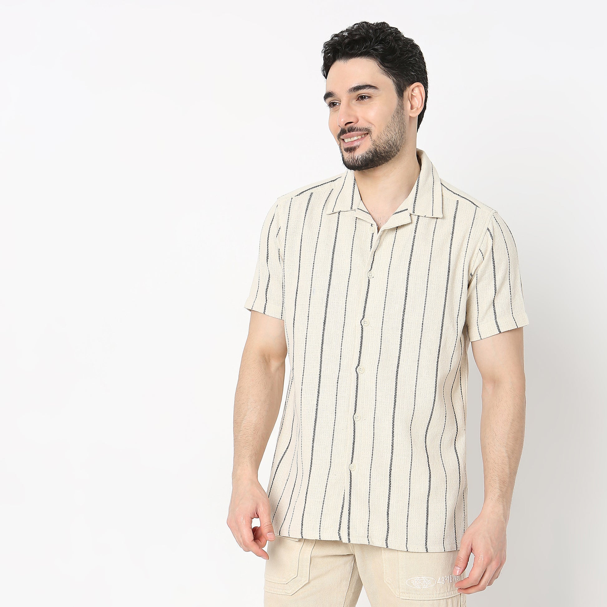 Regular Fit Striped Shirt