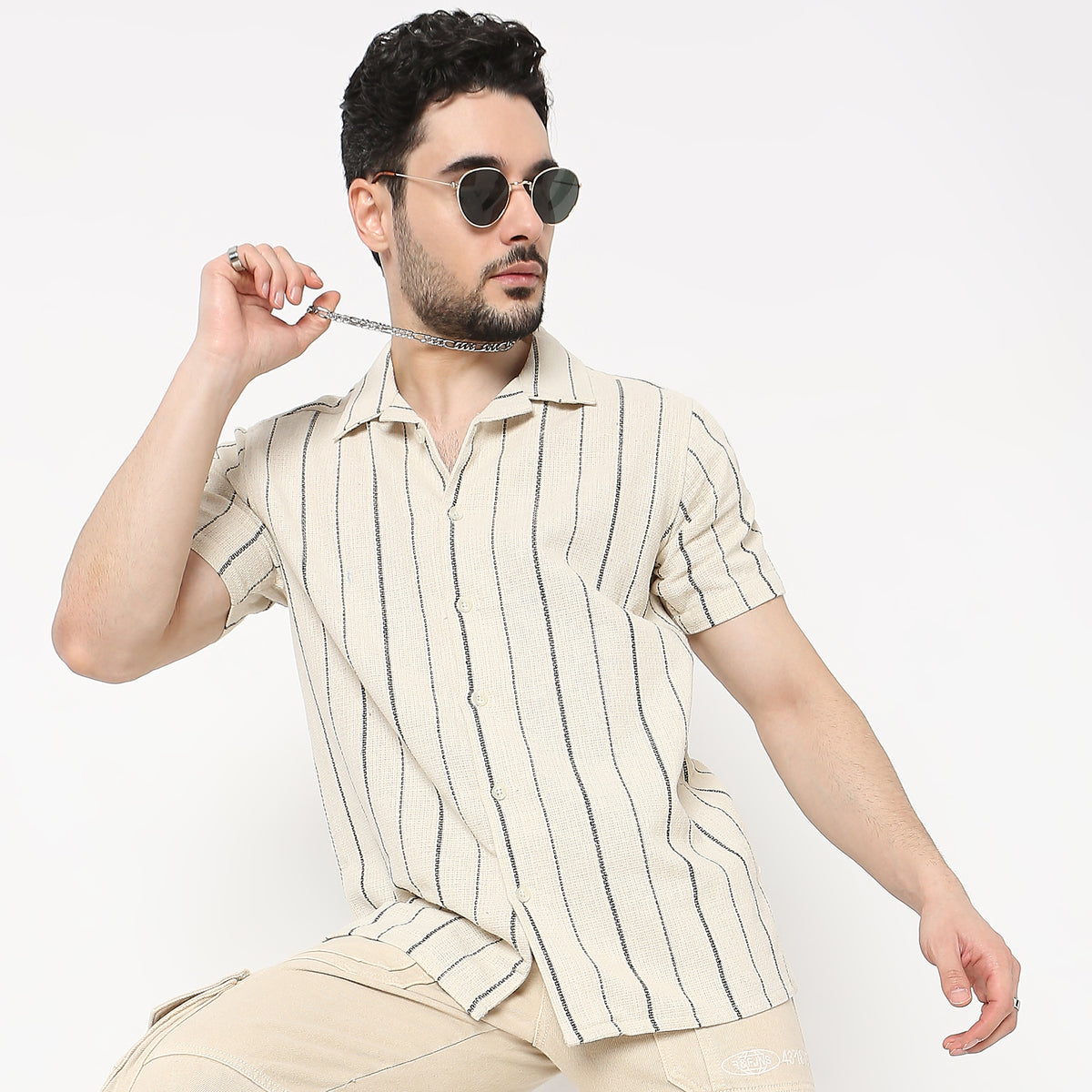 Regular Fit Striped Shirt