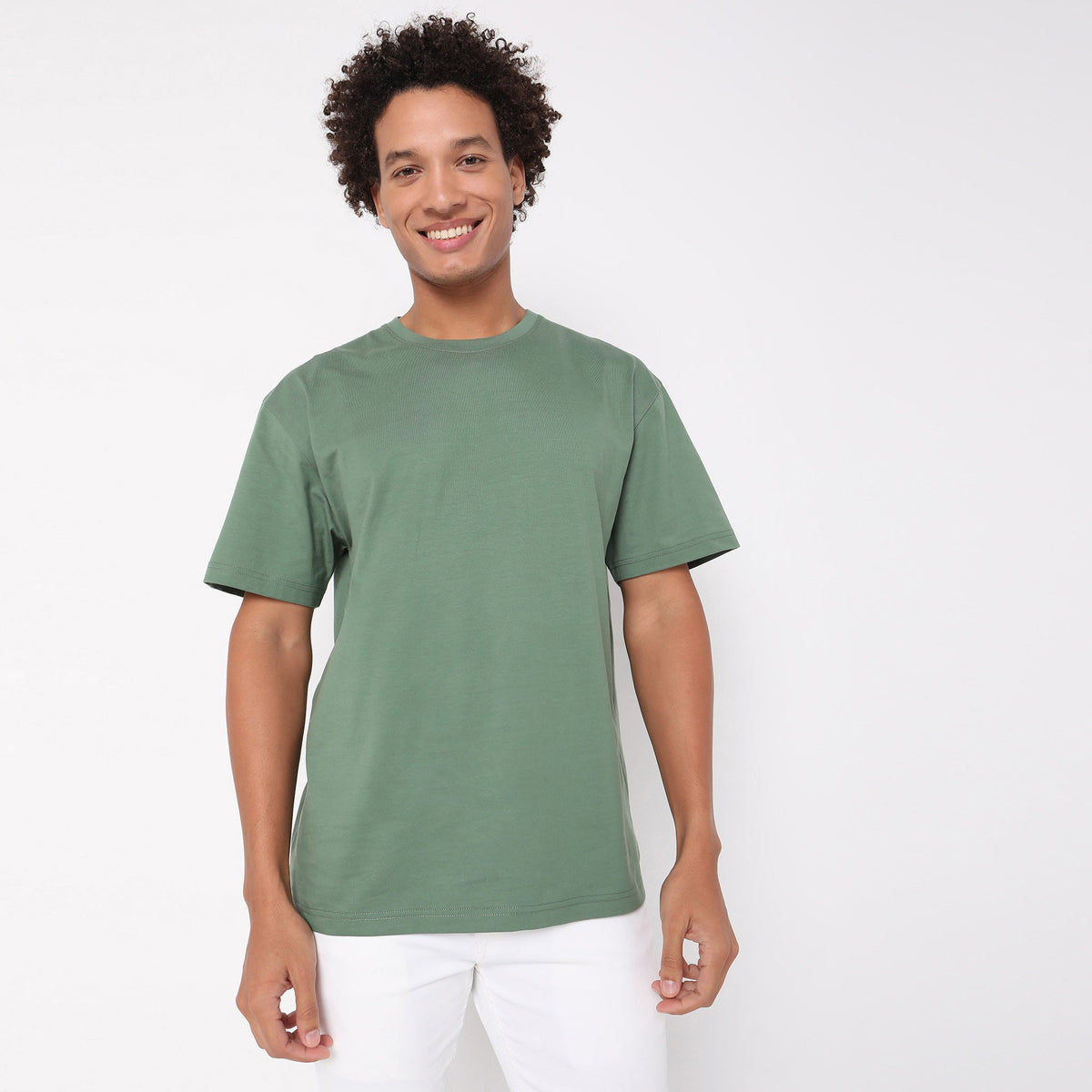 Oversize Solid T-Shirt