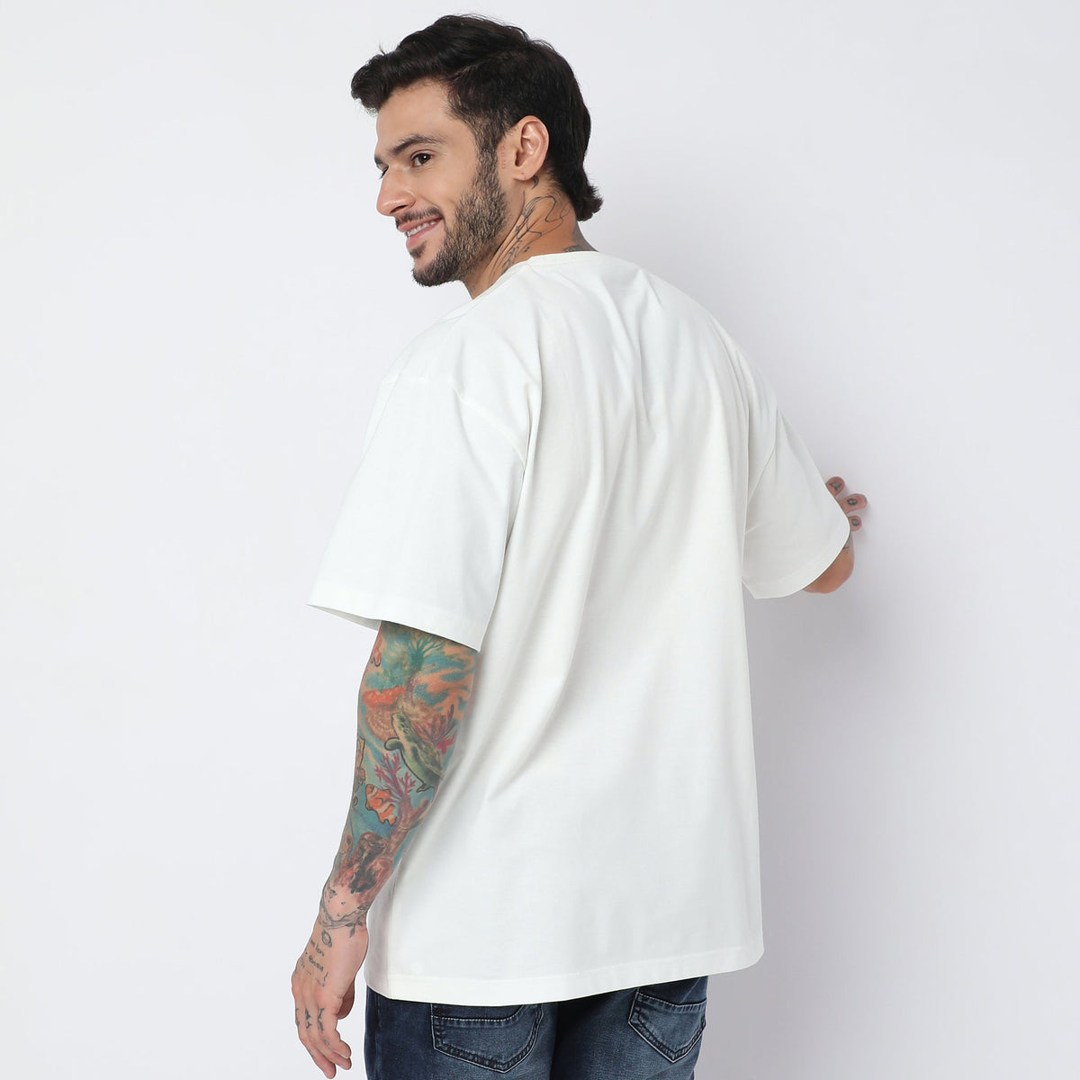 Oversize Solid T-Shirt