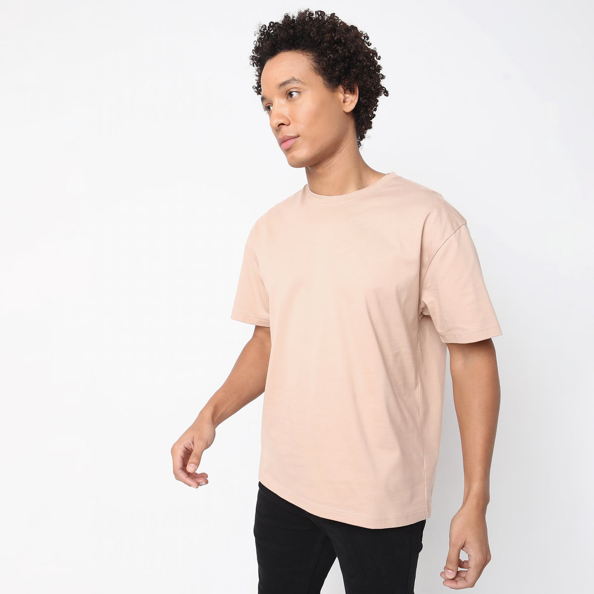 Oversize Solid T-Shirt