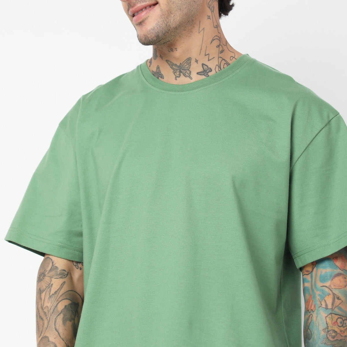 Oversize Solid T-Shirt