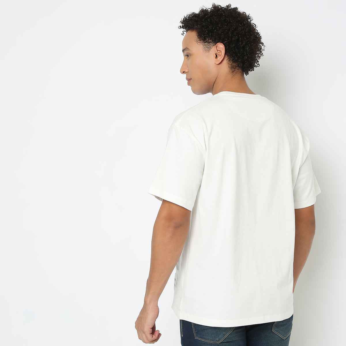 Oversize Solid T-Shirt