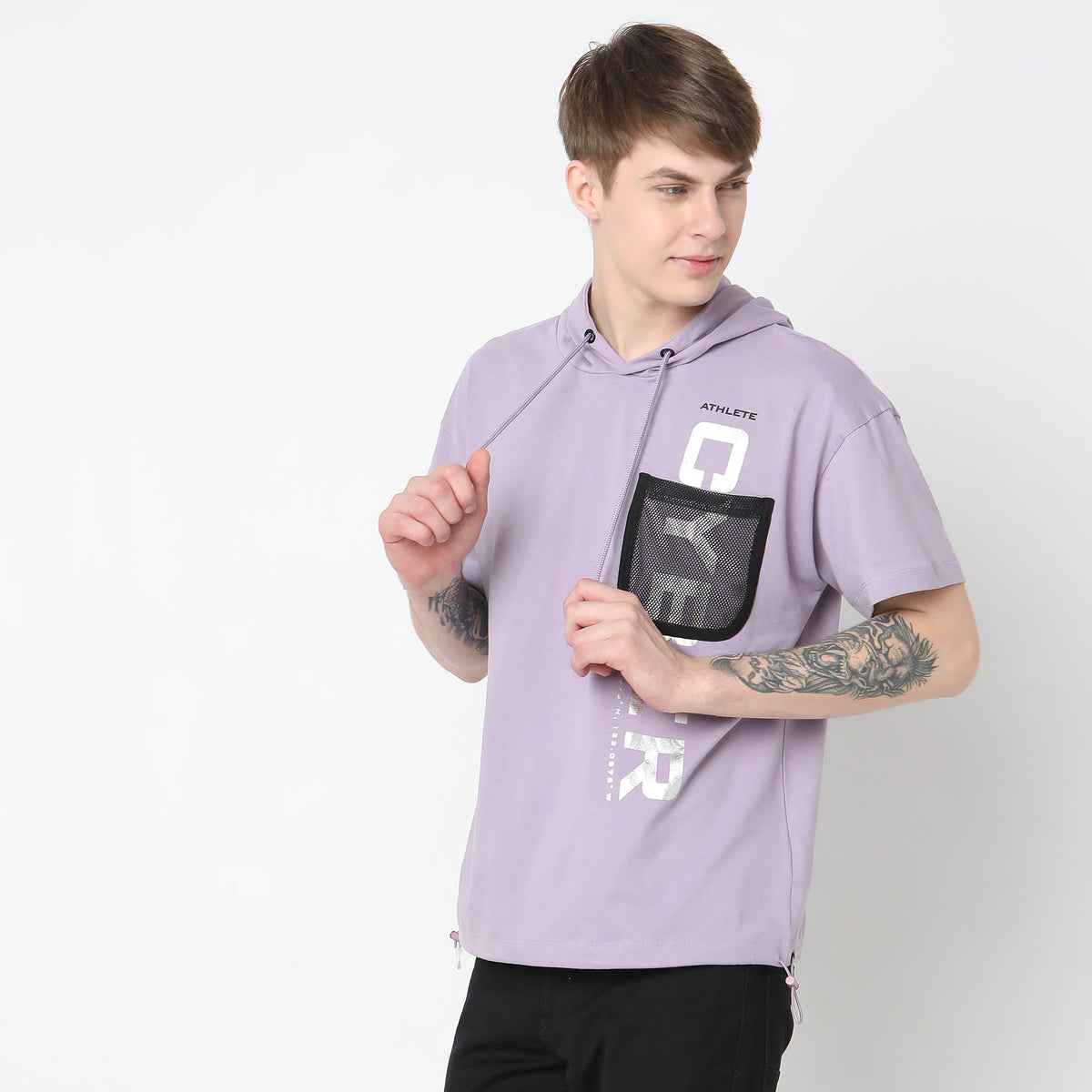 Oversize Solid T-Shirt