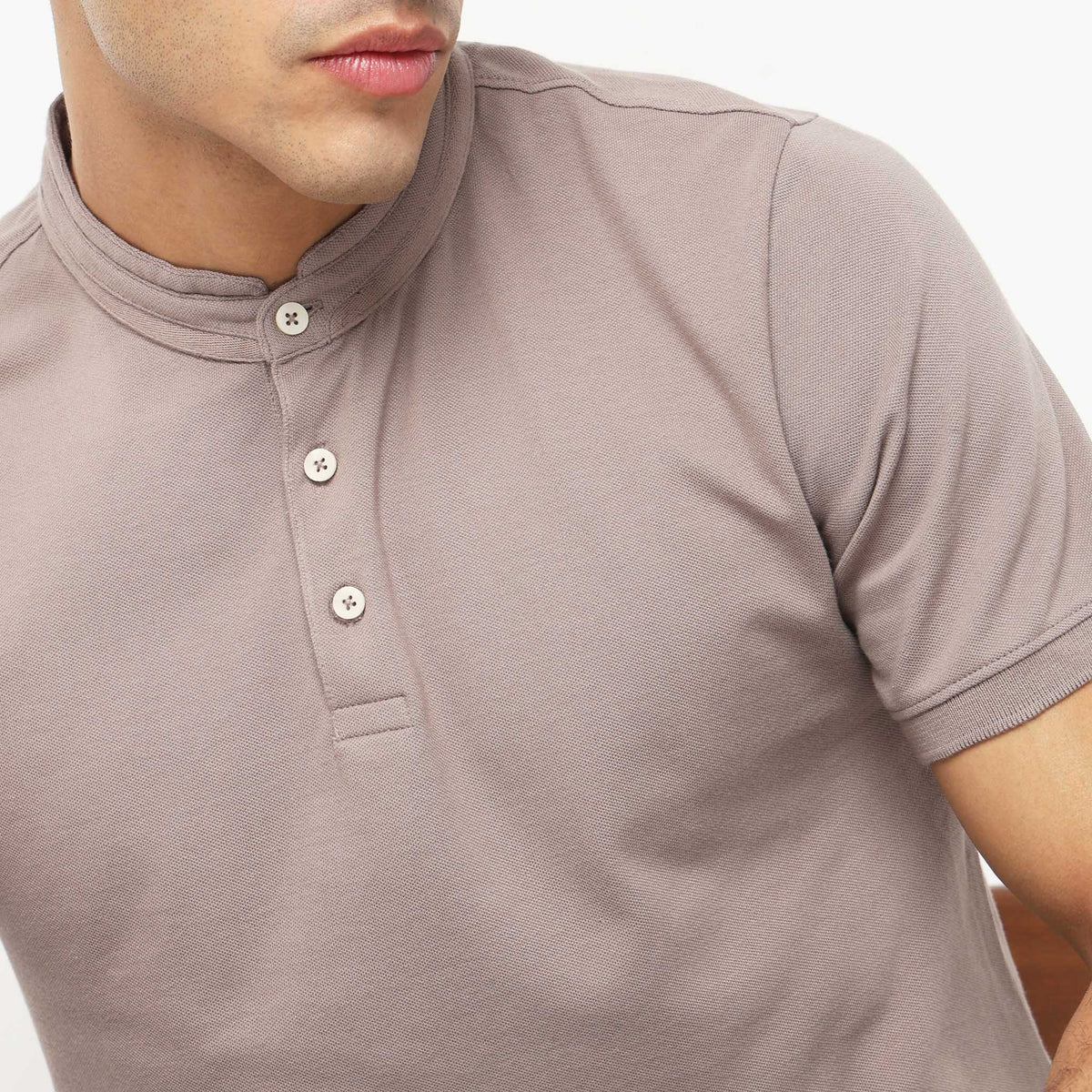 Regular Fit Solid T-Shirt