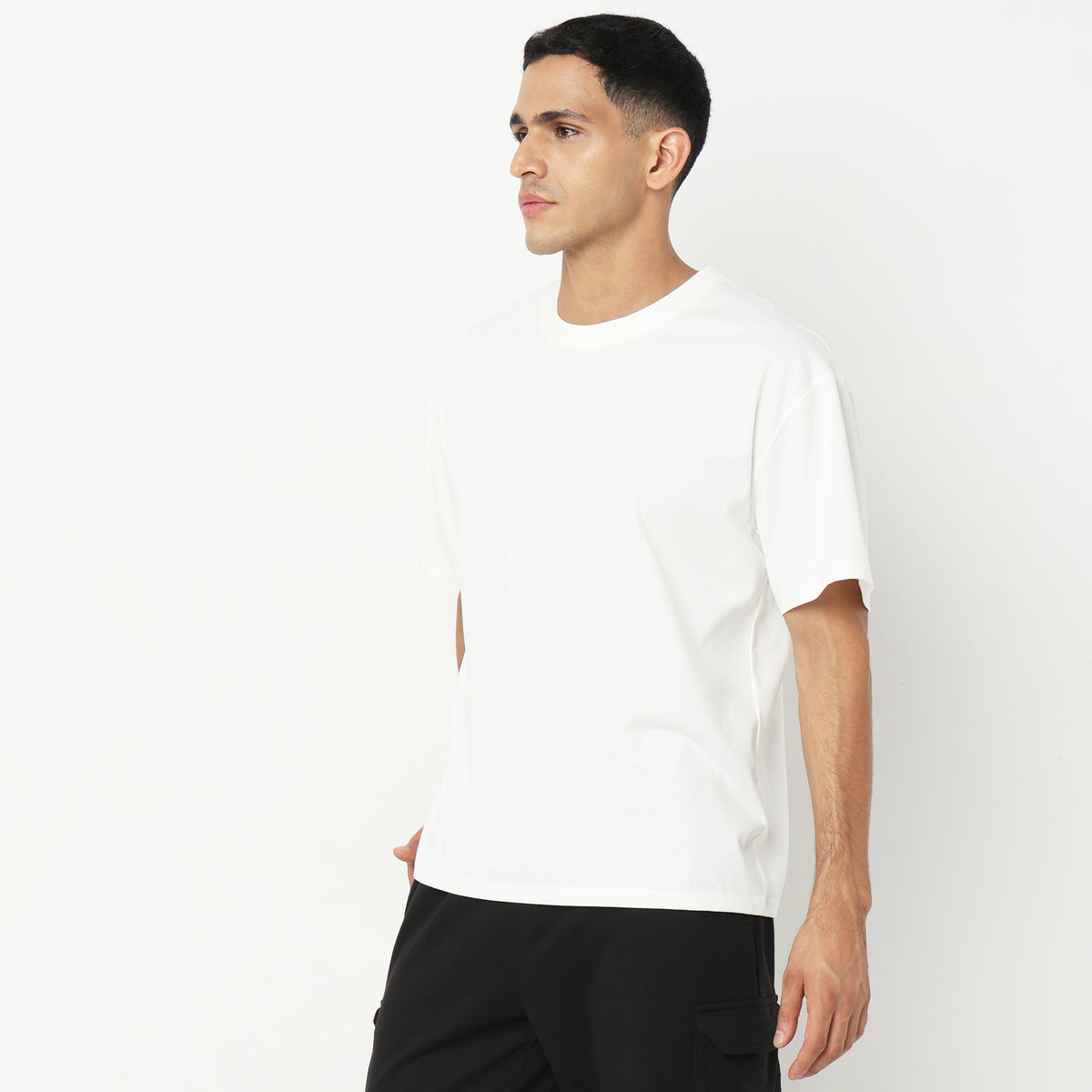 Oversize Solid T-Shirt