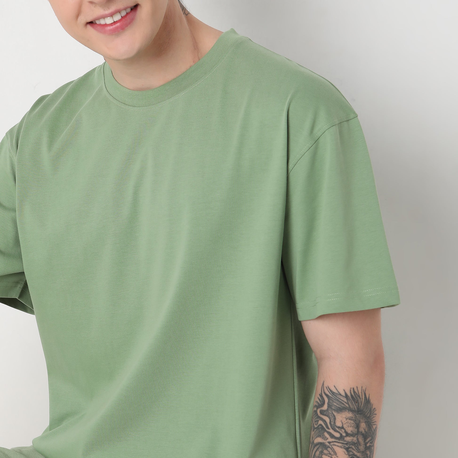Oversize Solid T-Shirt