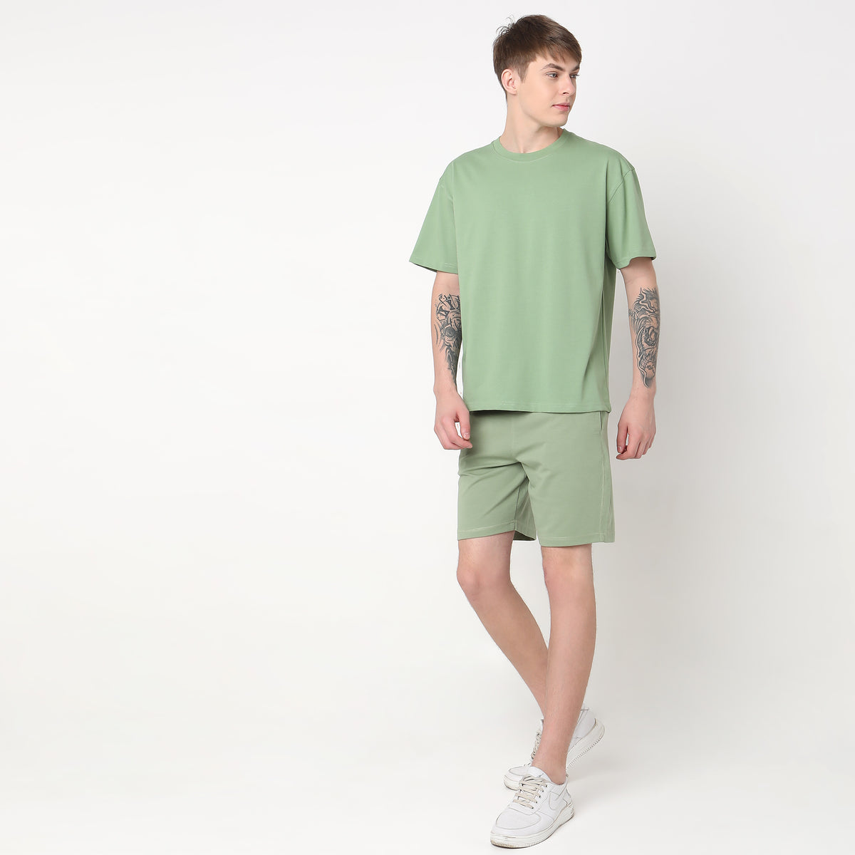 Oversize Solid T-Shirt