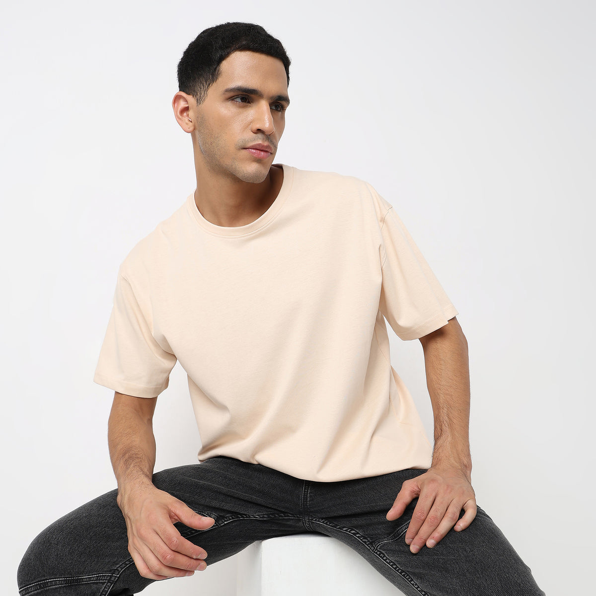 Oversize Solid T-Shirt