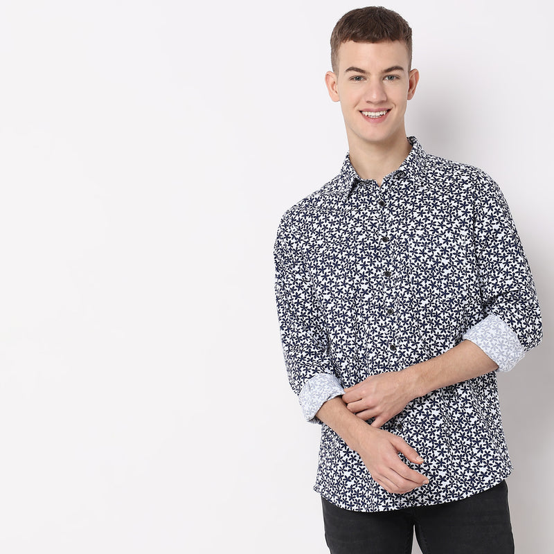 Regular Fit Printed Shirt