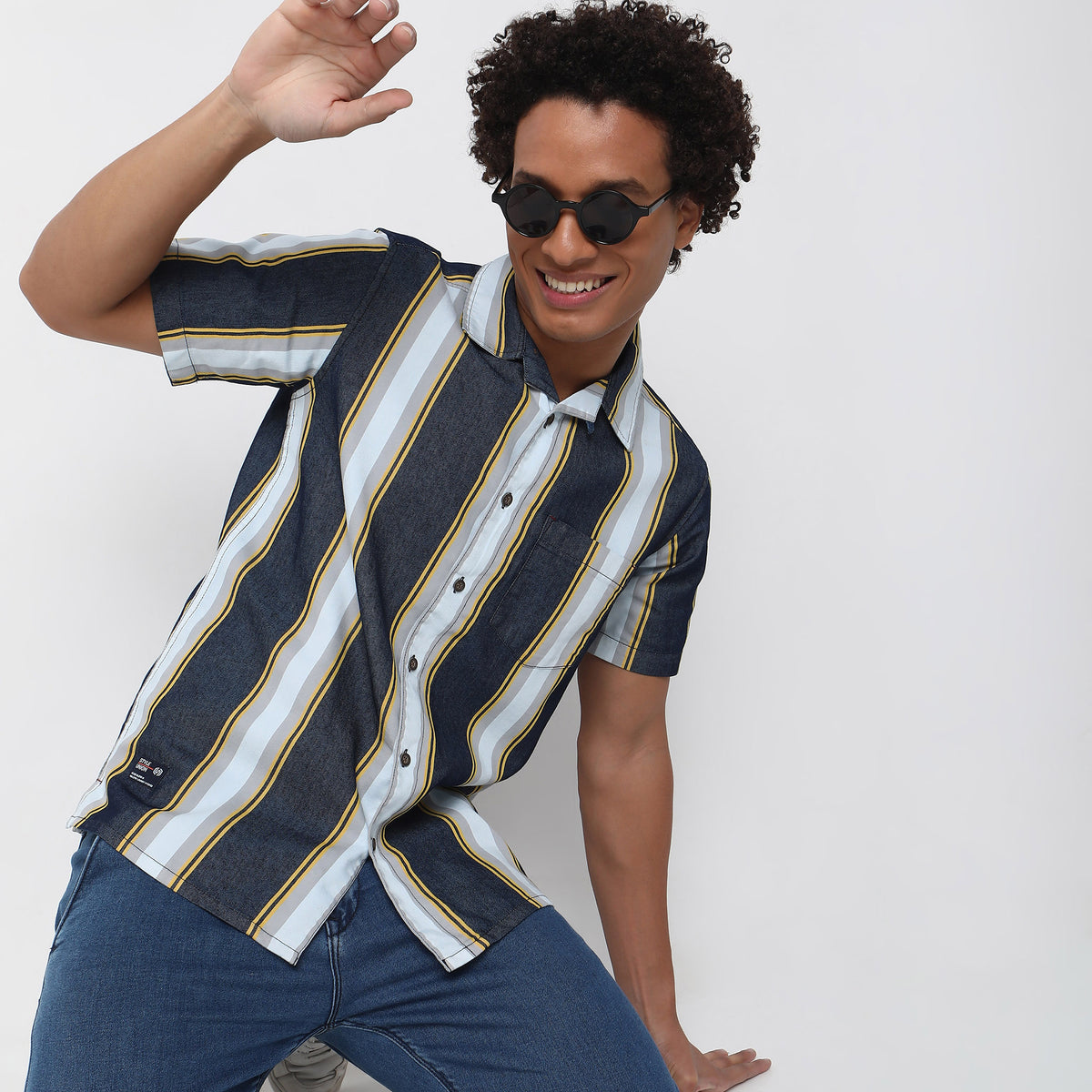 Regular Fit Striped Shirt